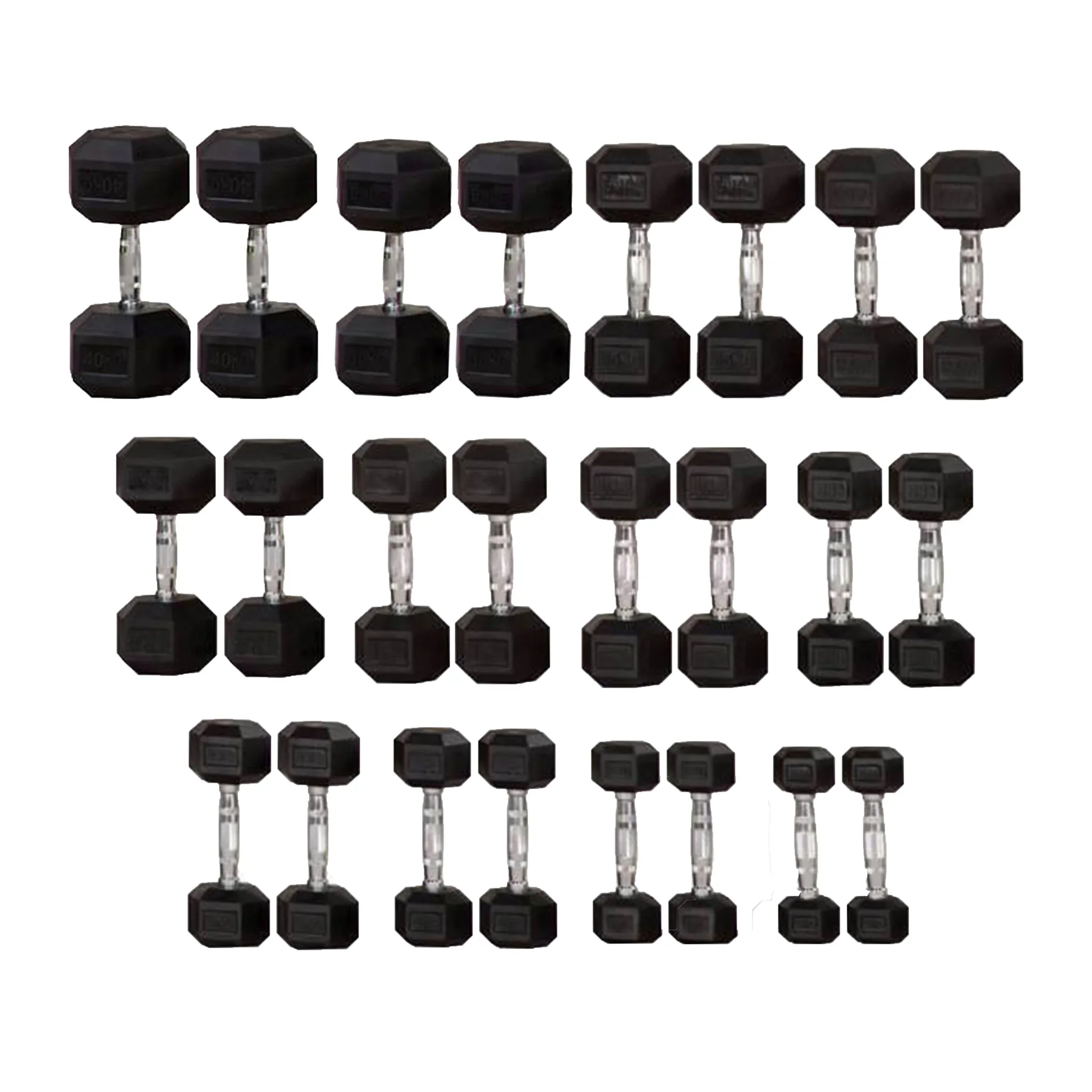 Hex Dumbbell Package 4