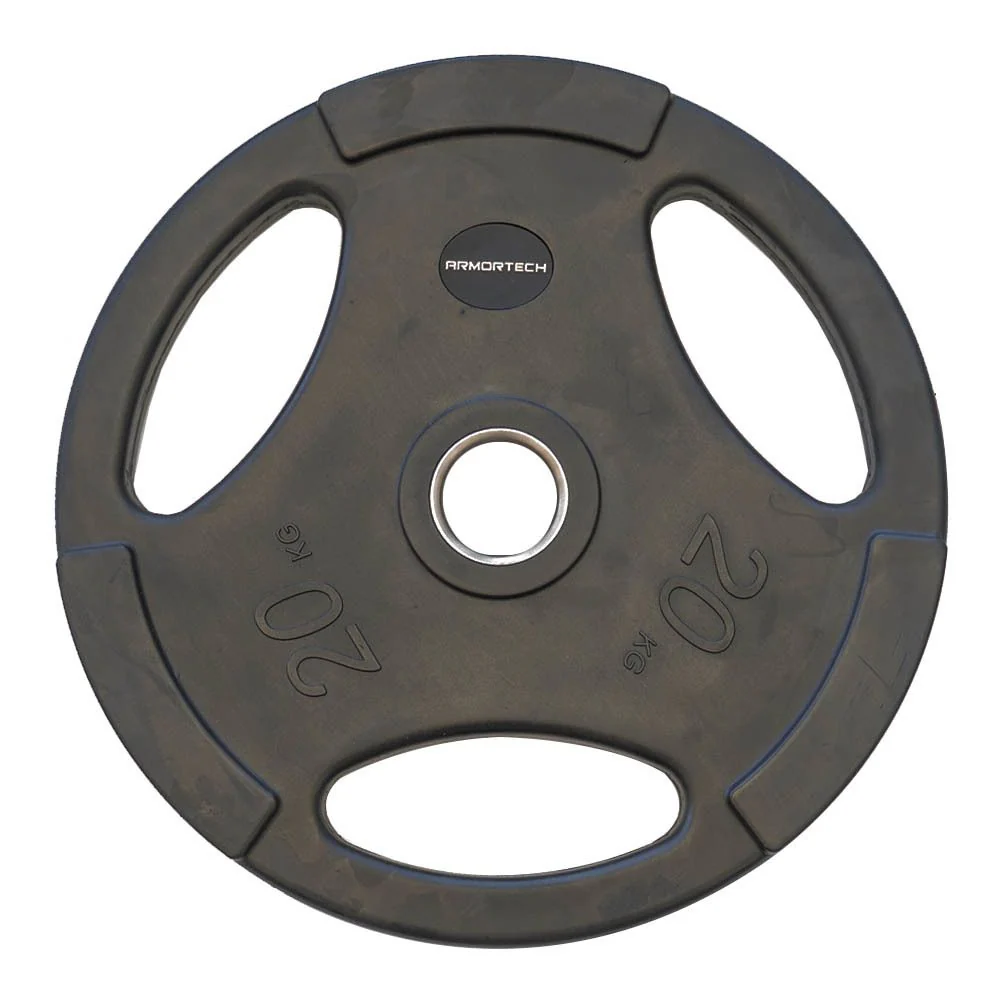Olympic Tri Grip Rubber Weight Plates - Image 10