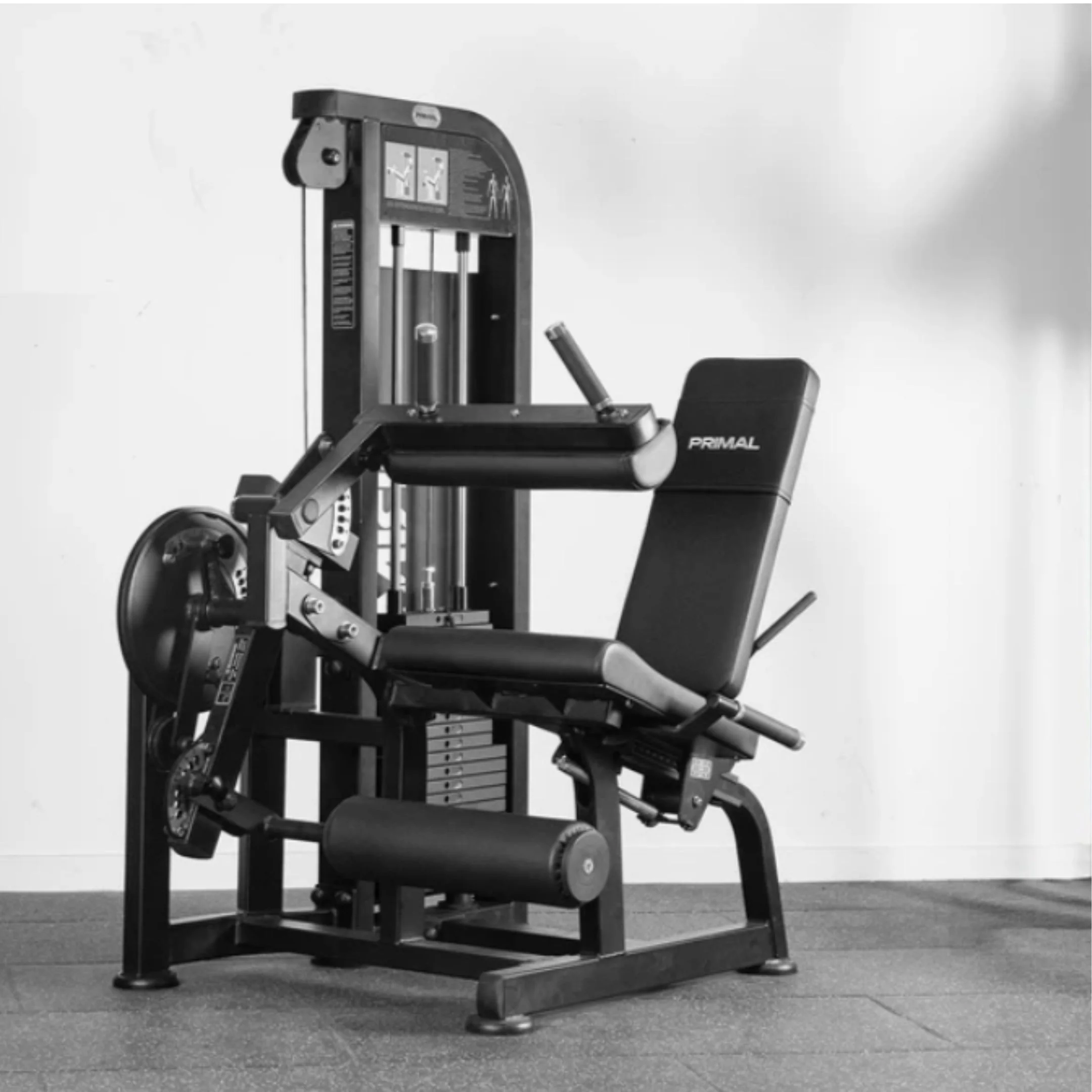 Primal Performance Series 125kg Pin-Select Dual - Seated Leg Ext/Leg Curl - Image 9